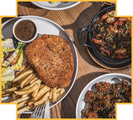 Pub food at The Lord Roberts Hotel, Darlinghurst Sydney