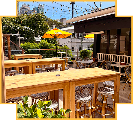 Bob's Rooftop bar at The Lord Roberts Hotel, Darlinghurst